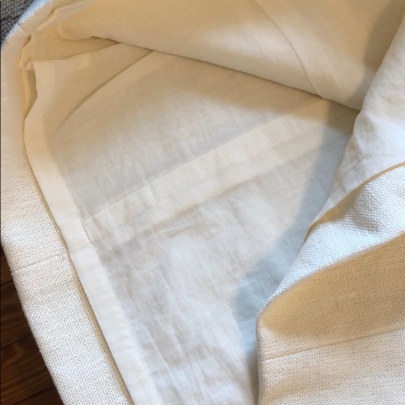 Ralph Lauren Linen and Leather Pencil Dress. - Picture 6 of 8